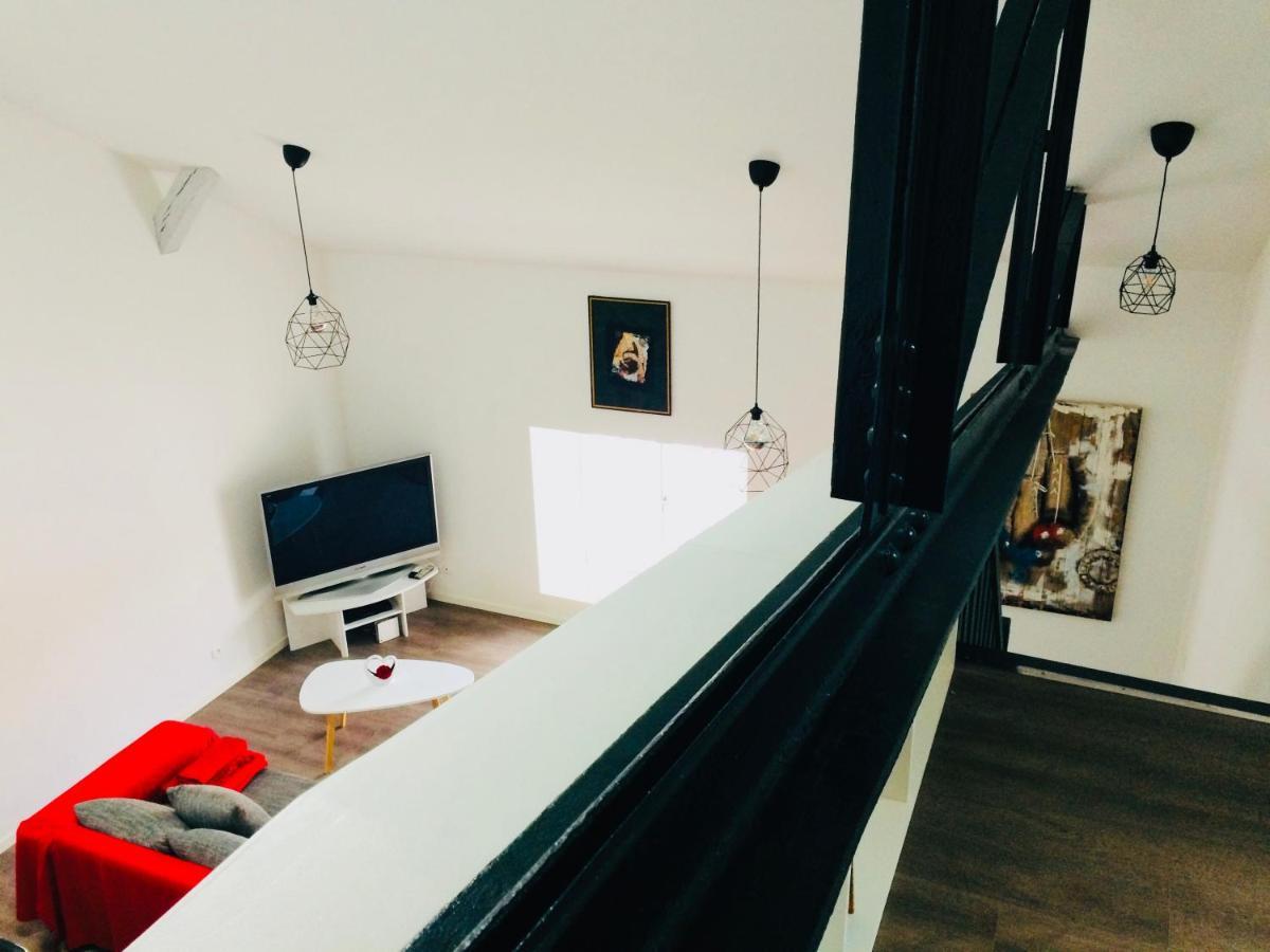 Superbe Appartement Type Loft En Duplex Rue Buat Châlons-en-Champagne Exteriör bild