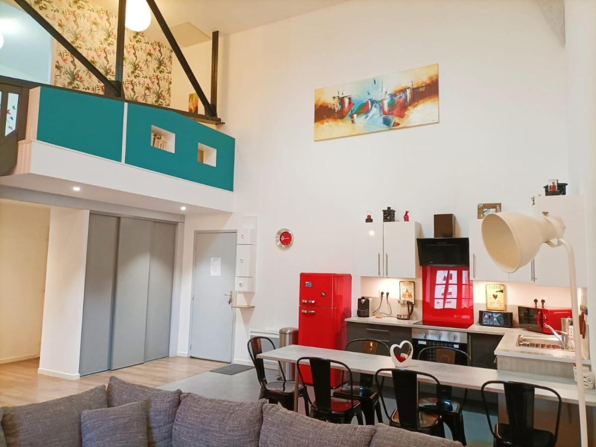 Superbe Appartement Type Loft En Duplex Rue Buat Châlons-en-Champagne Exteriör bild